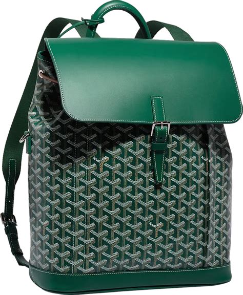 green goyard bag men|goyard backpack men's.